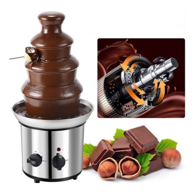 4-х ярусный шоколадный фонтан Chocoflow с подогревом-2